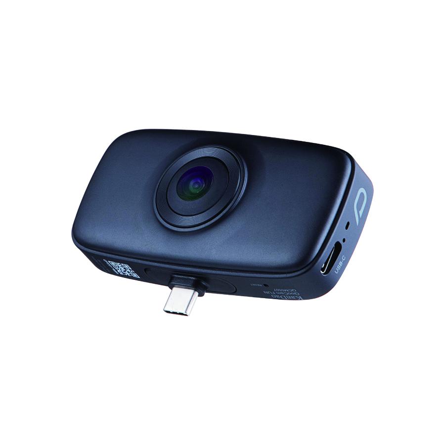 Kandao QooCam Fun Black Androidのスマホに直接プラグイン 4K解像度の 