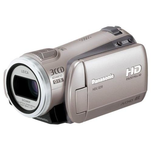 【中古】パナソニック デジタルハイビジョンビデオカメラ SD9 シャンパンゴールド HDC-SD9-N パナソニック デジタルハイビジョンビデオカメラ SD9 シャンパン