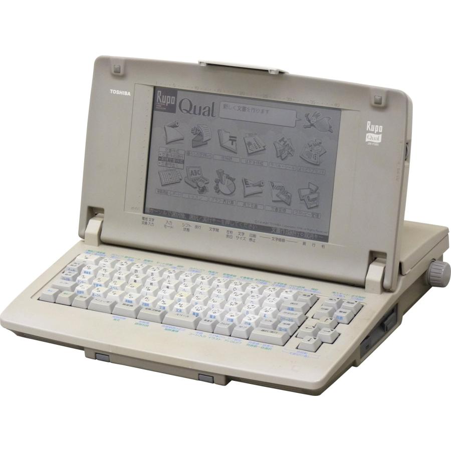 東芝 ワープロ ルポ Rupo Qual JW-F580 : ぽちっとほわっと - 通販 - Yahoo!ショッピング