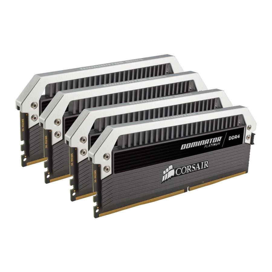 CORSAIR DDR4 メモリモジュール DOMINATOR PLATINUM シリーズ 16GB×4枚 