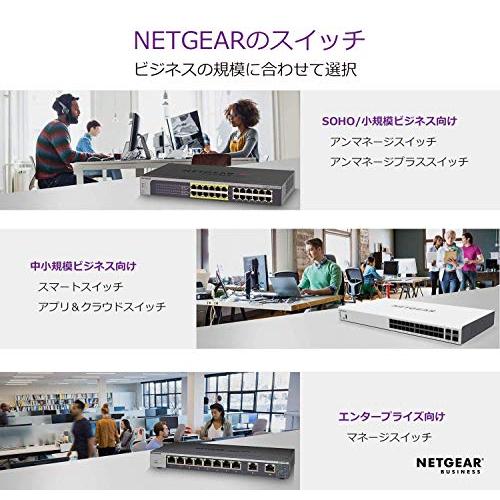 NETGEAR アンマネージ スイッチングハブ 8ポート 卓上型コンパクト ギガビット 静音ファンレス 省電力設計 法人向け GS108｜gs-shopping｜06