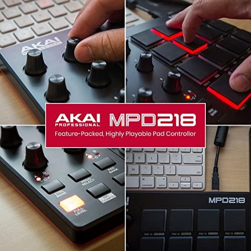人気ブランド激安通販 Akai Professional USB MIDIコントローラー 16パッド 音源ソフト付属 MPD218