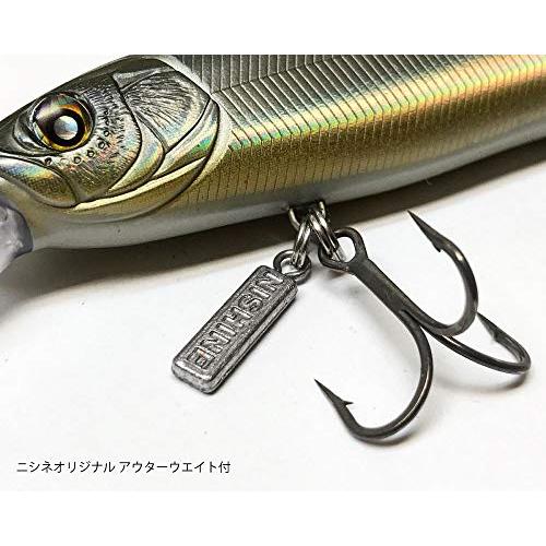 ニシネルアー(Nishine Lure Works) エリー 115SD #2 ゴーストスメルト 115mm / 20.9g｜gs-shopping｜02