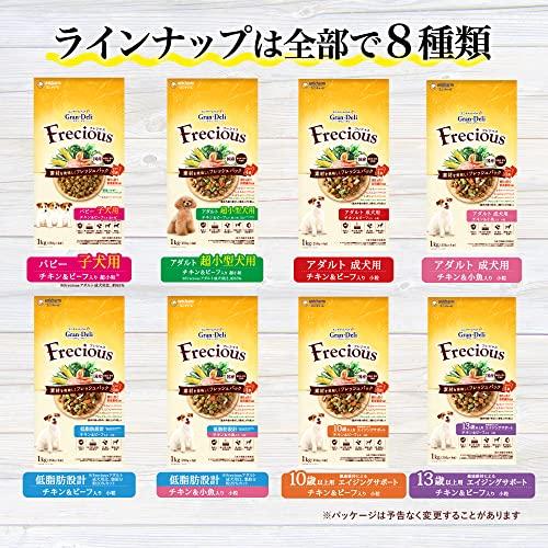 グランデリ フレシャス ドッグフード ドライ アダルト 成犬用 低脂肪設計 チキン・ビーフ入り 1kg 国産 ユニチャーム｜gs-shopping｜07