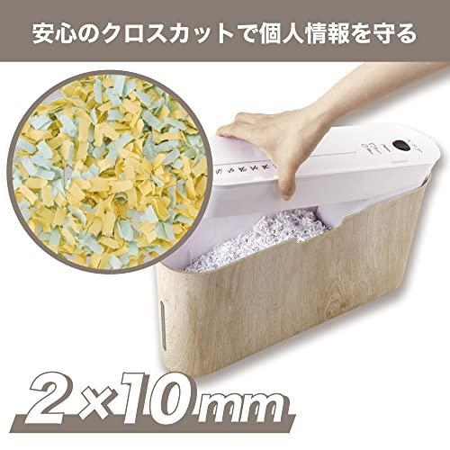 アスカ シュレッダー マイクロカット B07WD 木目 連続10分 最大3 アスカ シュレッダー マイクロカット B07WD 木目 連続10分 最大3
