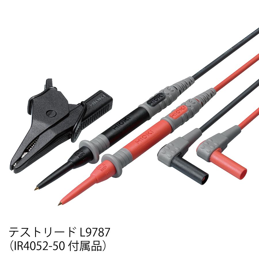 HIOKI (日置電機) 絶縁抵抗計 IR4052-50 テストリード L9787 HIOKI (日置電機) 絶縁抵抗計 IR4052-50 テストリード L9787