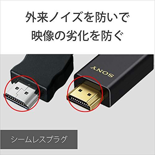 ソニー プレミアムHDMIケーブル 1.5m ハイスピート 4K 60P/4K HDR/Ultra HD対応 認証取得 DLC-HX15｜gs-shopping｜05