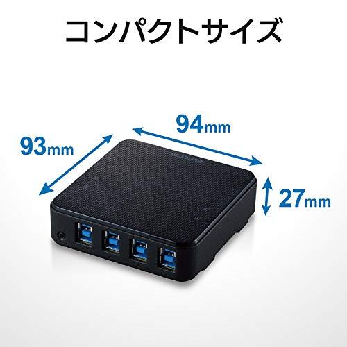 エレコム USB切替器 PC→4ポート USB3.0→4ポート 手元スイッチ ブラック U3SW-T4｜gs-shopping｜07