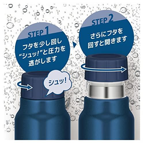 サーモス 水筒 保冷炭酸飲料ボトル 1L ネイビー 保冷専用 FJK-1000 NVY｜gs-shopping｜04