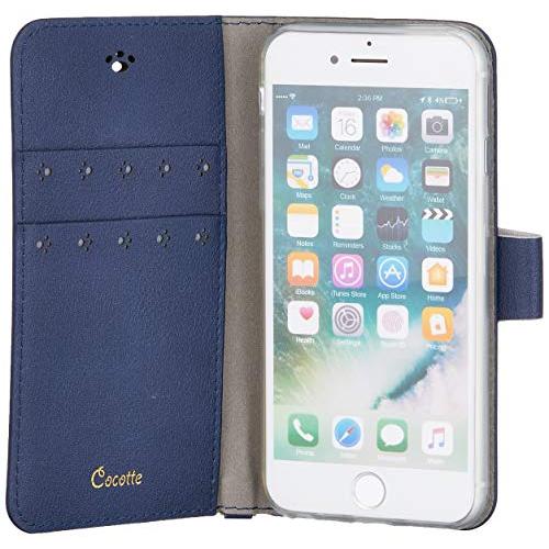 NATURALdesign iPhone8/7/6s/6兼用手帳型ケース Cocotte Navy iP7-COT06 143×77×17mm｜gs-shopping｜03