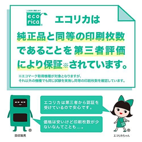 エコリカ キヤノン BCI-381+380/6MP対応リサイクルインク 6色パック ECI-C381-6P 残量表示対応｜gs-shopping｜04