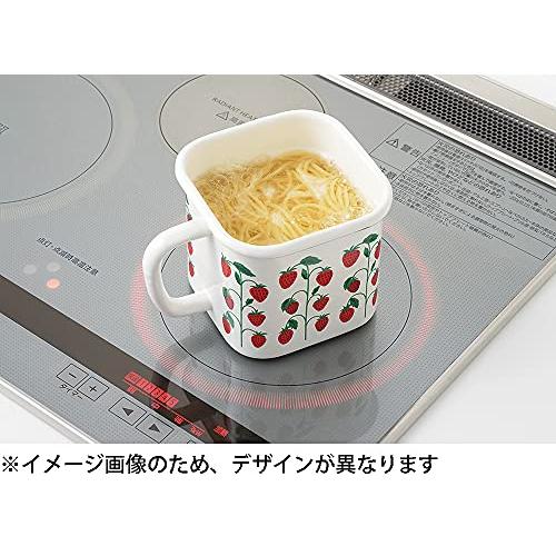 Plune「プルーン」 マルチスクエアポット 1450ml ミミココモモ ホーロー YJ-818｜gs-shopping｜03