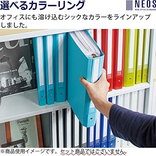 コクヨ ファイル クリアファイル NEOS 替紙式 A4 縦 ワイド 30穴 オフホワイト ラ-NE730W｜gs-shopping｜07