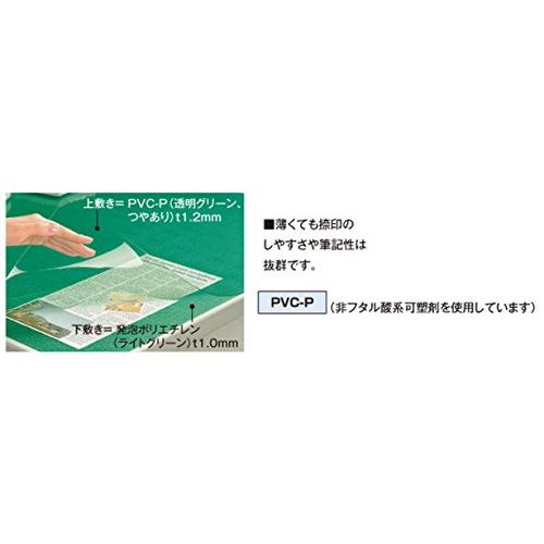 コクヨ デスクマット 軟質(塩化ビニル) エコノミータイプ 下敷き付 987×687 マ-1207G｜gs-shopping｜05