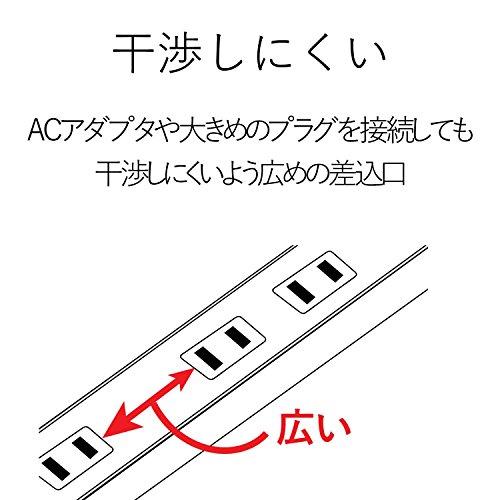 エレコム 電源タップ 雷ガード 省エネ 個別スイッチ 6個口 2m color style ピンク T-PN04-2620PN｜gs-shopping｜03