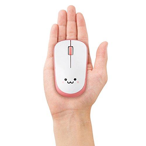 エレコム マウス ワイヤレス (レシーバー付属) Mサイズ 3ボタン 約2.5年電池交換不要 省電力 ピンク M-FIR08DRPN｜gs-shopping｜08