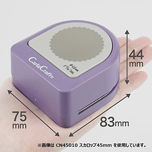 カール事務器 クラフトパンチ メガジャンボ スカロップ 35mm CN45011｜gs-shopping｜05