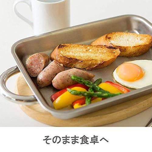 ビタクラフト 両手鍋 IH対応 ダブルグリル レシピ付き 燻製器 ビタクラフト 両手鍋 IH対応 ダブルグリル レシピ付き 燻製器