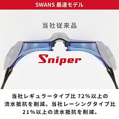 [スワンズ] 競泳用 スイミング ゴーグル Sniper ノンクッション FINA承認モデル SR-10N スモーク(SMK)｜gs-shopping｜03