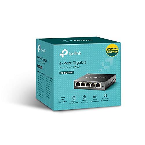 TP-Link ハブ アンマネージプロスイッチ 5ポート TL-SG105E 10/100/1000Mbps ギガビット 管理機能付 無償永久保証｜gs-shopping｜07