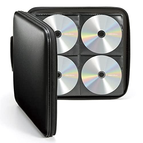 サンワサプライ DVD・CDセミハードケース(160枚収納・ブラック) FCD-WL160BK｜gs-shopping｜02