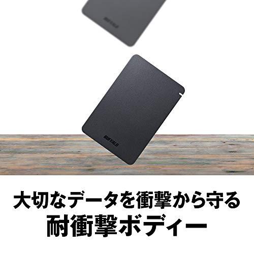 BUFFALO USB3.1(Gen.1)対応 耐衝撃ポータブルHDD 5TB ブラック BUFFALO USB3.1(Gen.1)対応 耐衝撃ポータブルHDD 5TB ブラック