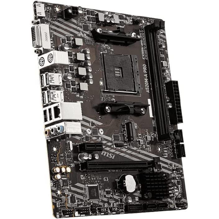 MSI A520M-A PRO マザーボード MicroATX [A520チップセット搭載 MSI A520M-A PRO マザーボード MicroATX [A520チップセット搭載