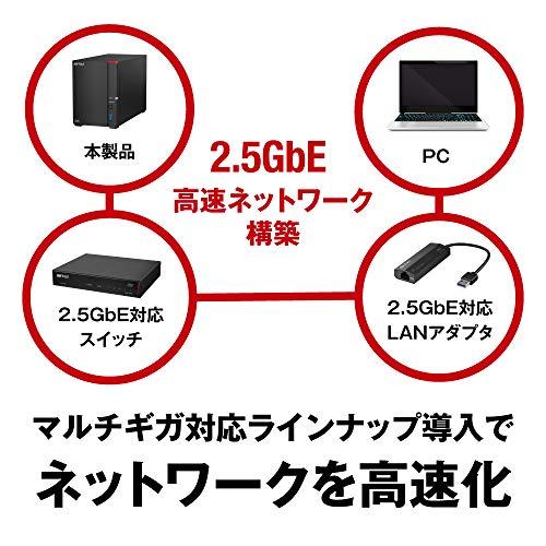 BUFFALO リンクステーション LS720D/N ネットワークHDD 2ベイ BUFFALO リンクステーション LS720D/N ネットワークHDD 2ベイ