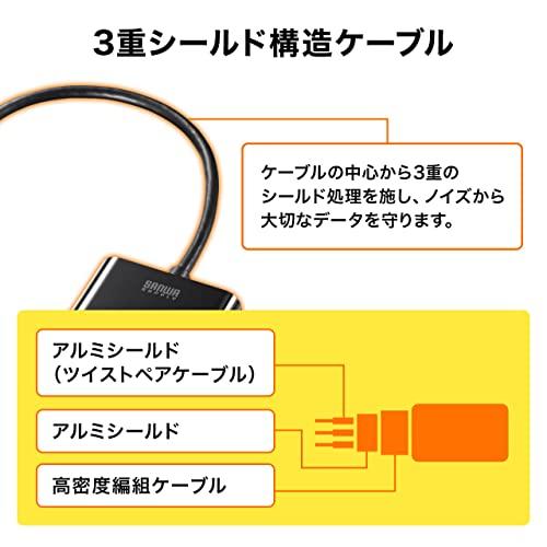 サンワサプライ USB Type C-HDMI変換アダプタ(4K/60Hz/PD対応) AD-ALCPHDPD ブラック｜gs-shopping｜08
