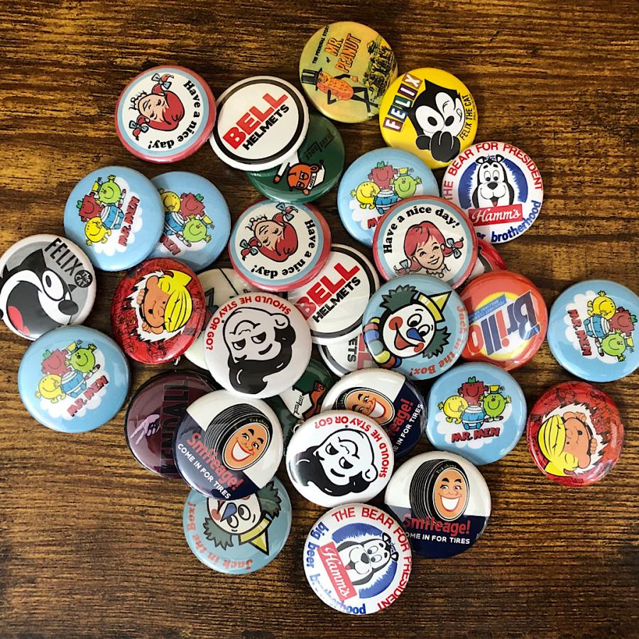 缶バッチ ET 缶バッジ アメリカン雑貨 : GS STATION - 通販 - Yahoo