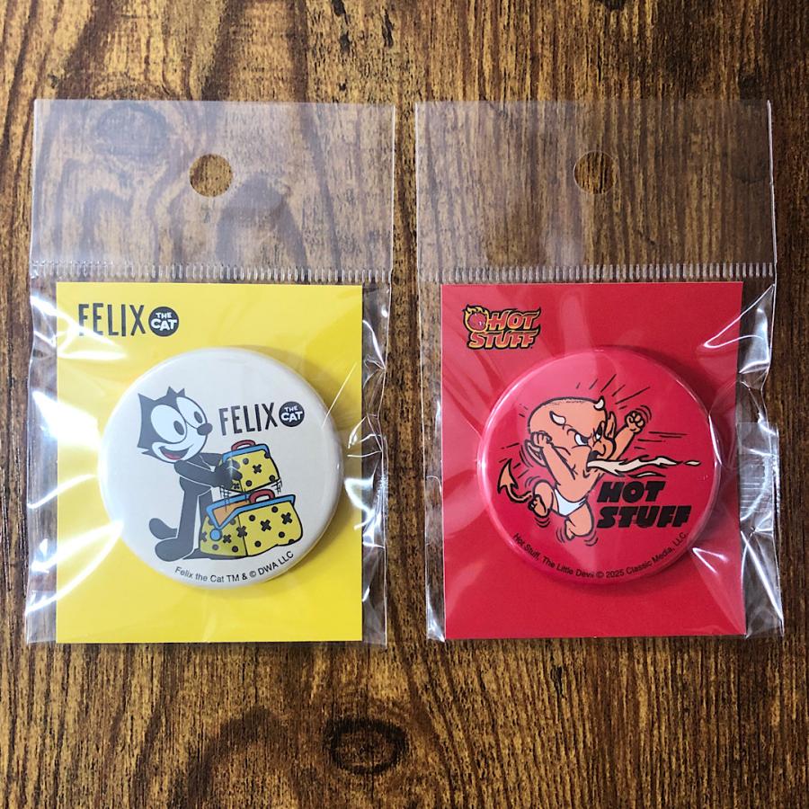缶バッチ FELIX フィリックス 缶バッジ アメリカン雑貨 : GS STATION