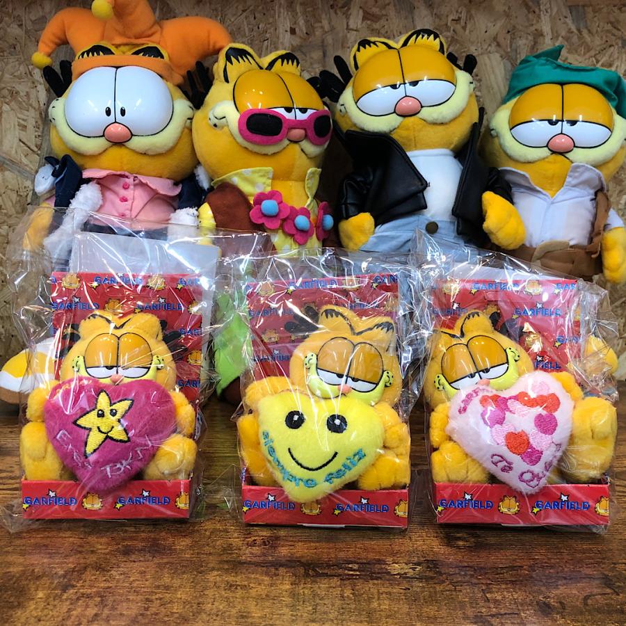 【★激レア★】ガーフィールド ぬいぐるみ　豪華７点　ウィンターセット ☆激レア☆】ガーフィールド ぬいぐるみ 豪華7点 ウィンター