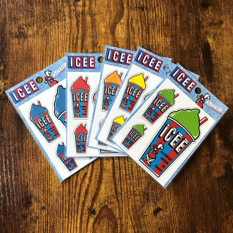 ICEE ステッカー CUP アメリカン雑貨 : GS STATION - 通販 - Yahoo!ショッピング