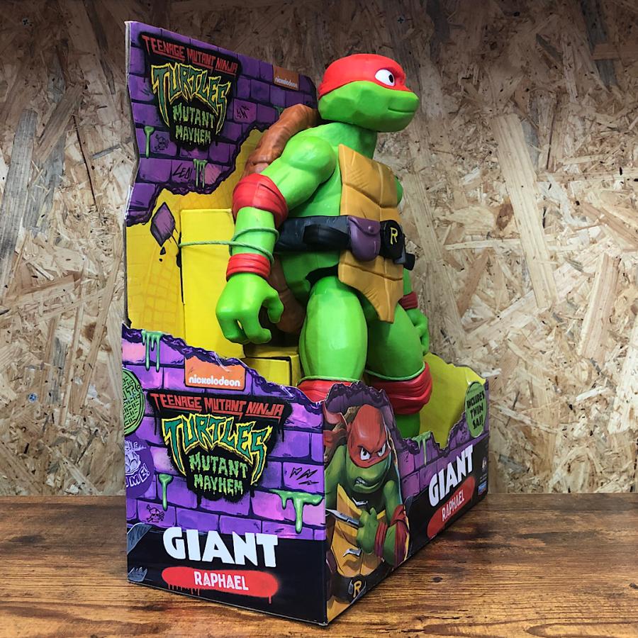 タートルズ ジャイアントフィギュア ラファエロ Teenage Mutant Ninja Turtles 12” Giant Raphael タートルズ