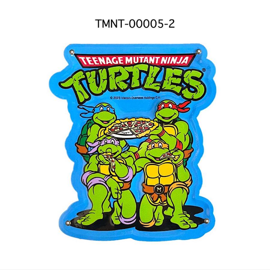 EMBOSS METAL SIGN Teenage Mutant Ninja Turtles B ミュータント