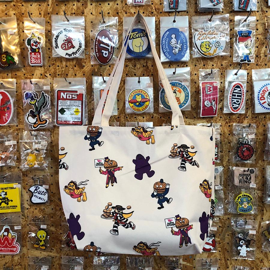 トートバッグ マクドナルド McDonald's CHARACTER PATTERN TOTE