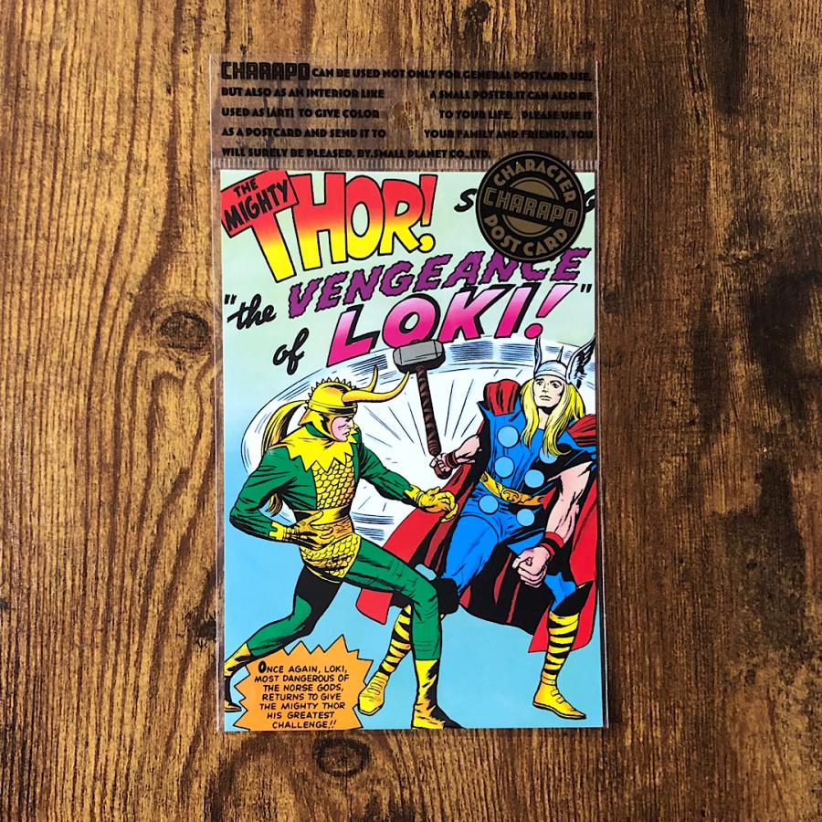 ポストカード マーベル MARVEL ソー ロキ 絵葉書 アメリカン雑貨 : GS 