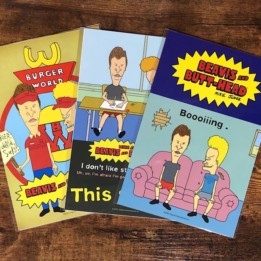 アメリカン ポスター Beavis and Butt-Head 01 ヴィンテージ S SIZE