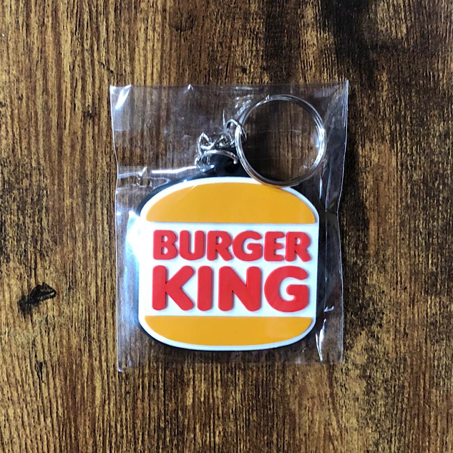 アメリカン アドバタイジング キャラクター ラバー キーホルダー Burger King バーガーキング アメリカン雑貨｜gs-station｜02