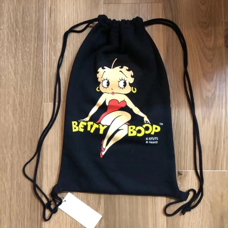 BETTY BOOP スウェットナップサック ベティ・ブープ ベティちゃん