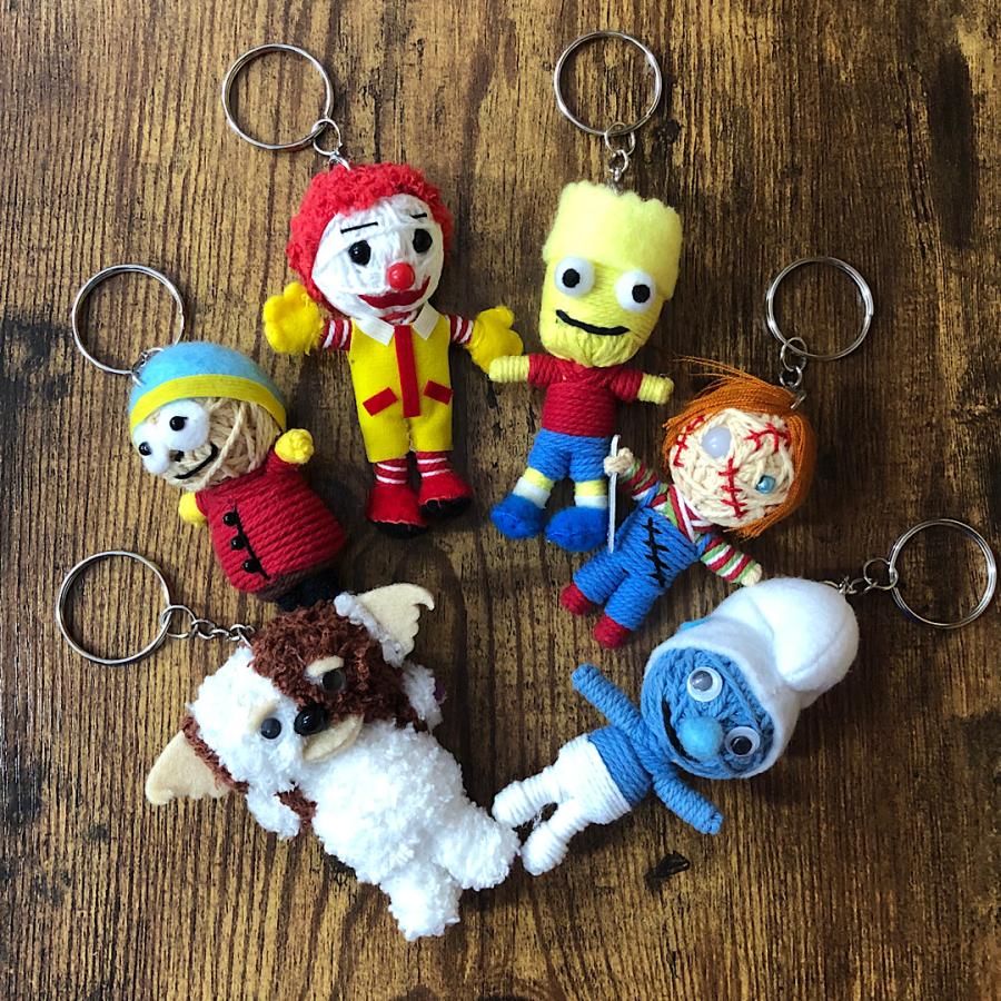 VOODOO KEYRING RONALD マクドナルド ブードゥー人形 アメリカン雑貨