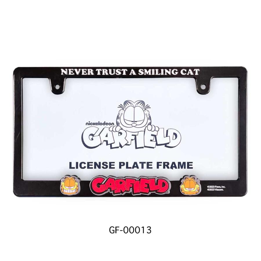GARFIELD LICENSE PLATE FRAME ライセンス プレート フレーム 