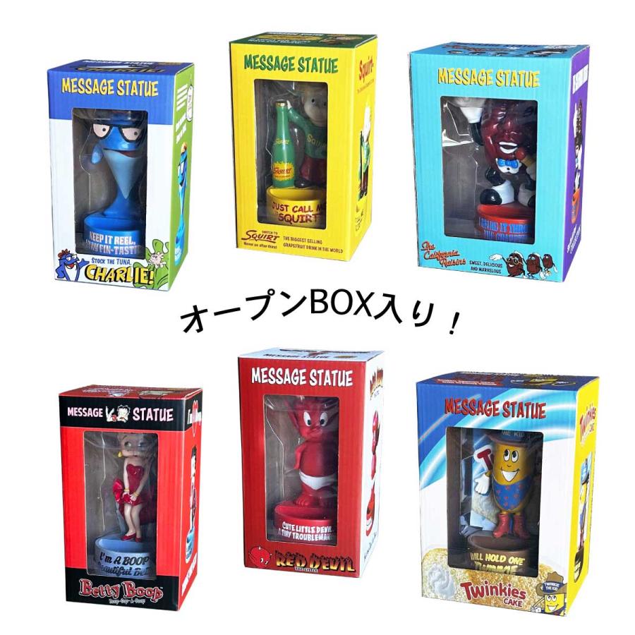 チャーリーツナ メッセージ レジン トレイ スタチュー AMERICAN