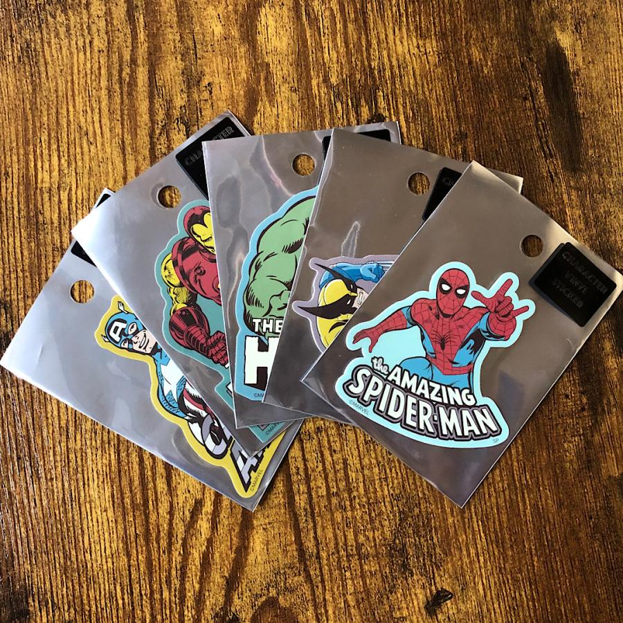 キャラクターステッカー MARVEL マーベル アメリカン雑貨 : GS STATION