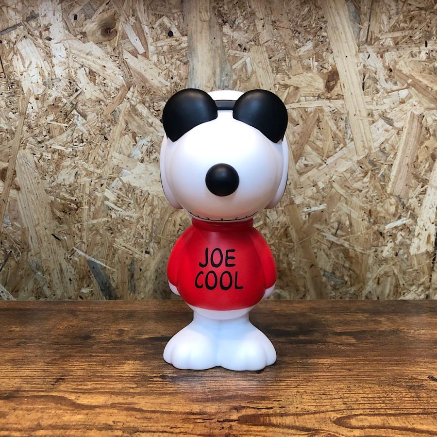 スヌーピー ソフビバンク ジョー・クール 貯金箱 SNOOPY PEANUTS