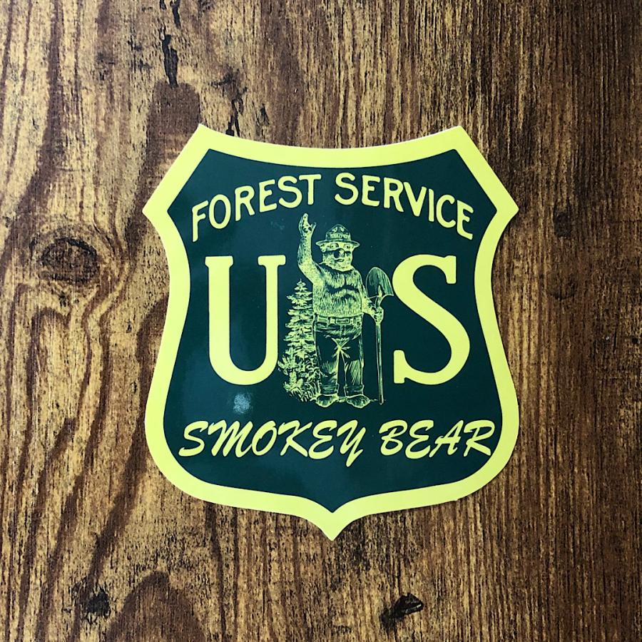 スモーキーベア SMOKEY BEAR ステッカー 5種セットA アメリカン雑貨