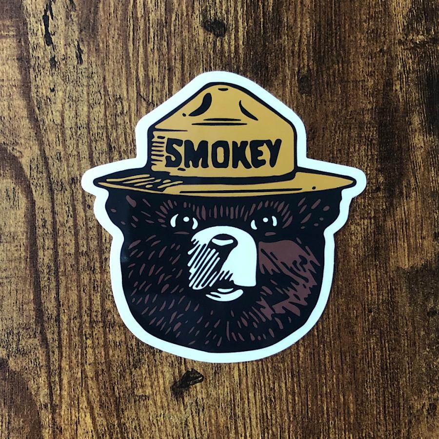 スモーキーベア SMOKEY BEAR ステッカー 5種セットA アメリカン雑貨