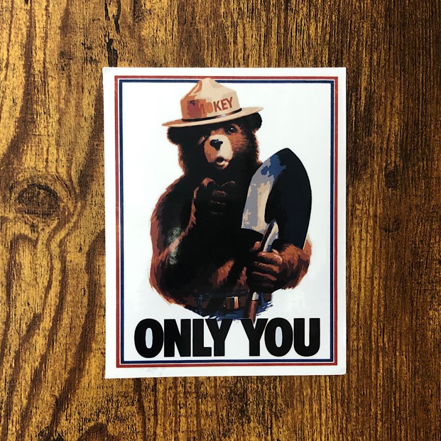 新品 アメリカ直輸入 スモーキーベア警告看板メタルサイン 新品 アメリカ直輸入 スモーキーベア警告看板メタルサイン