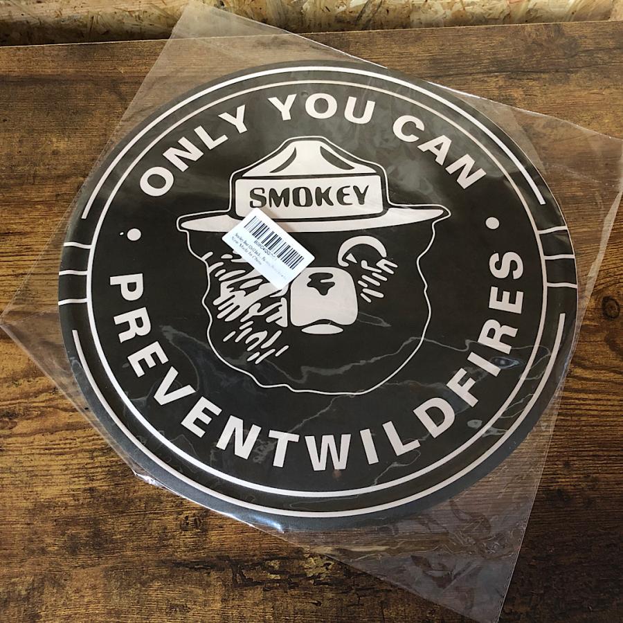 新品 アメリカ直輸入 スモーキーベア警告看板メタルサイン 【公式通販】