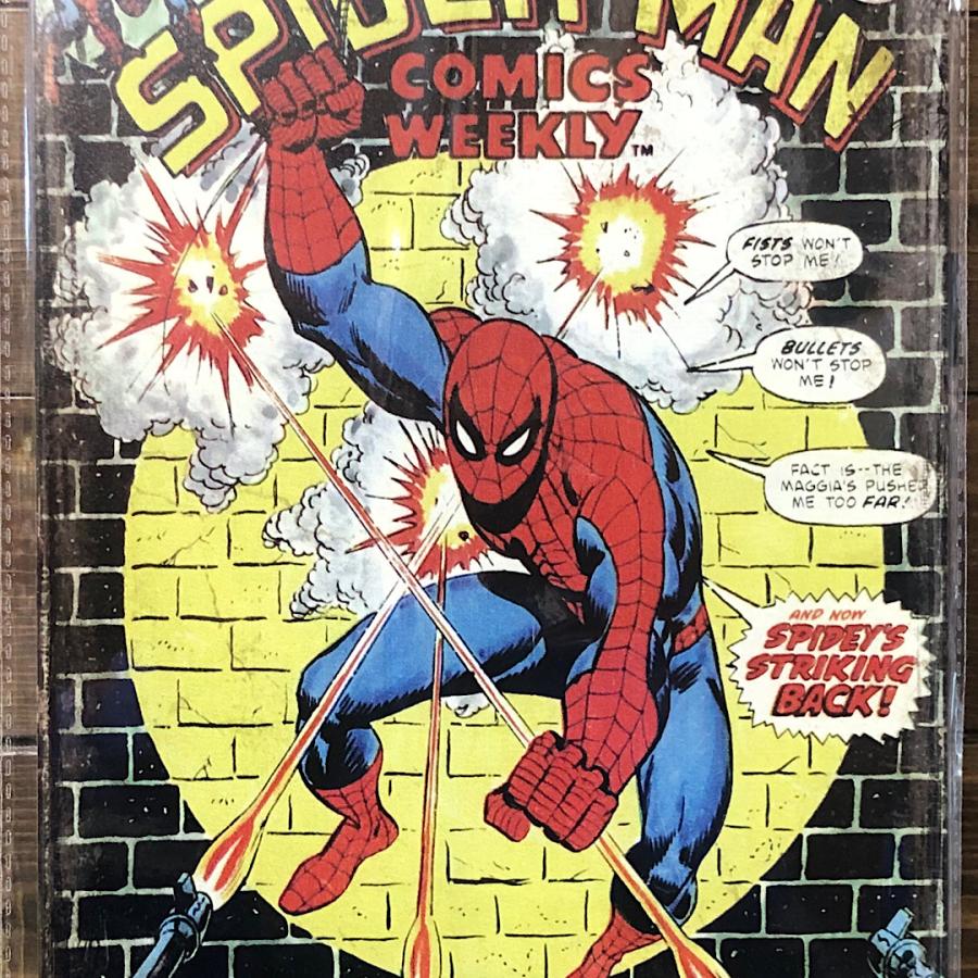 ティンサイン スパイダーマン SPIDER MAN MARVEL マーベル メタル